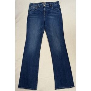Kut from the Kloth Natalie Fab Ab Bootcut Denim Jeans Blue Size 16 High Rise